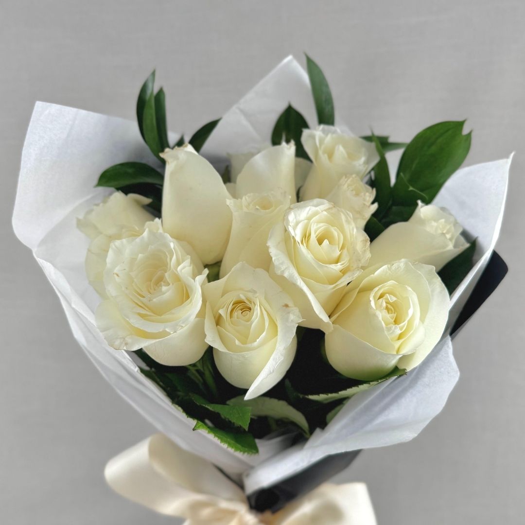 BOUQUET DE ROSAS BLANCAS - Imagen 2