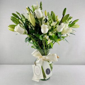 ARREGLO DE FLORES BLANCAS GRANDE