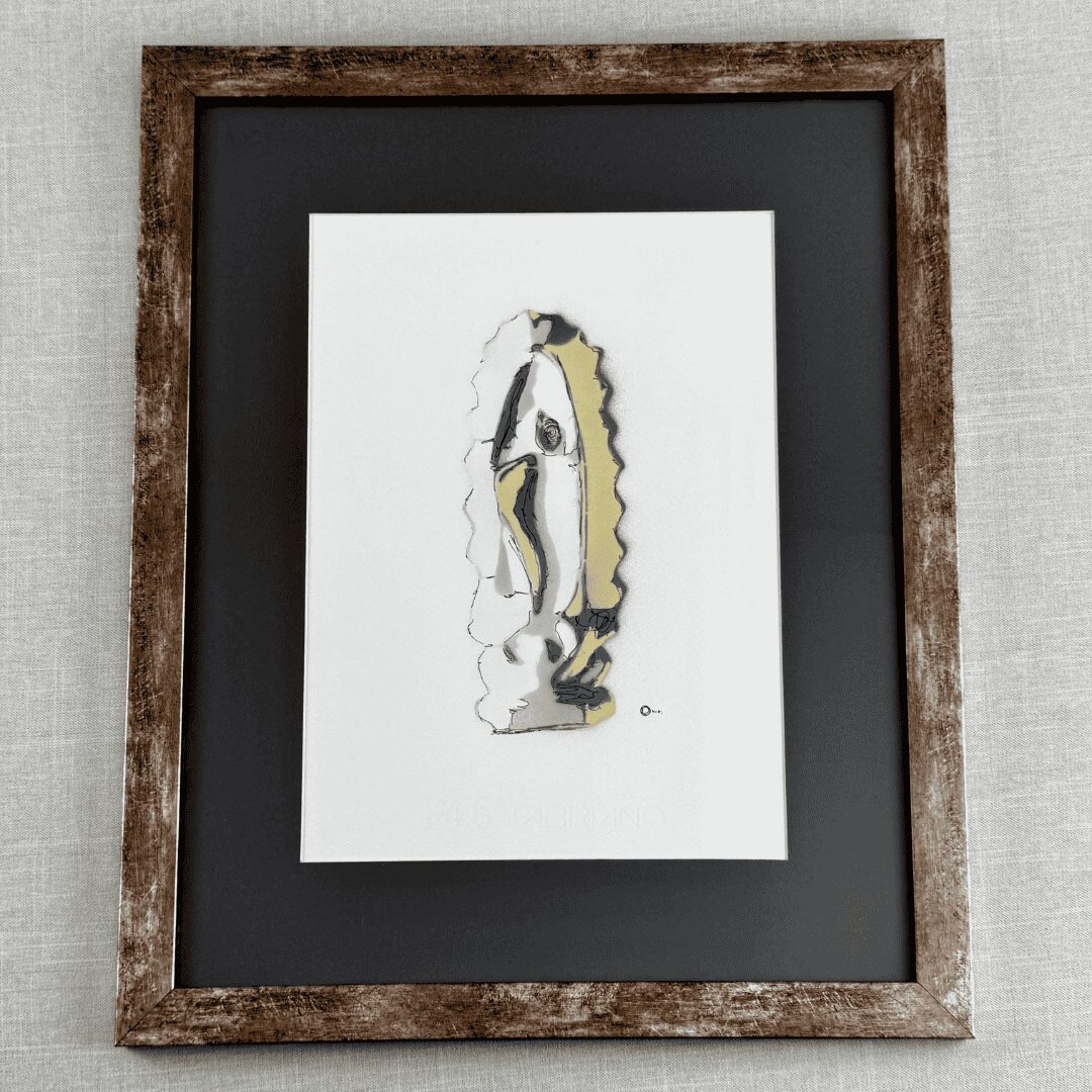 CUADRO DE VIRGEN ÁLVARO CUEVAS