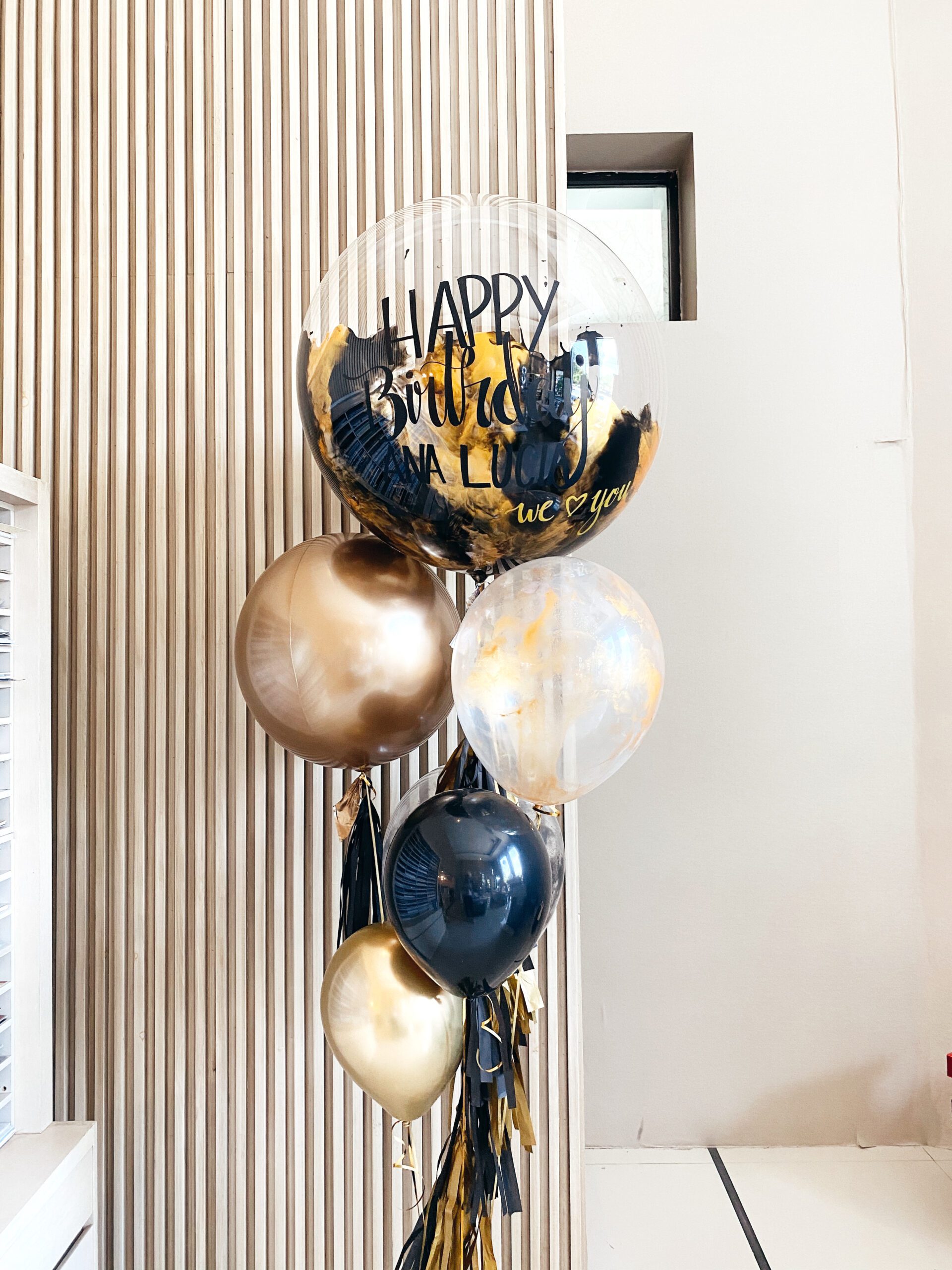 GLOBO... NEGRO, PLATA, DORADO - Imagen 2