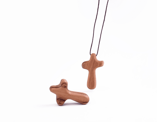 CRUZ DE MANO DE TIERRA SANTA - Imagen 3