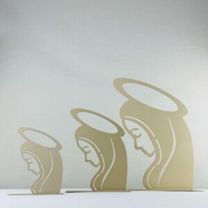 VIRGEN DE PERFIL DE ACERO