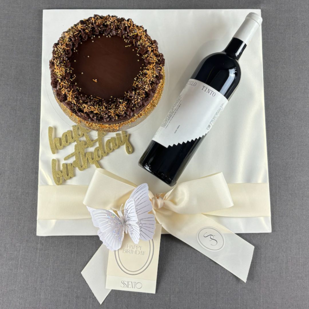 PASTEL DE CHOCOLATE CON PERLAS KIT