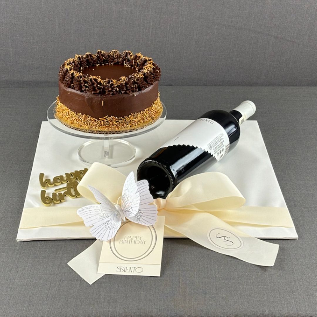 PASTEL DE CHOCOLATE CON PERLAS KIT