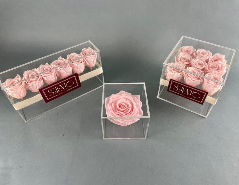 ROSAS PRESERVADAS EN CAJA DE ACRÍLICO - Imagen 3