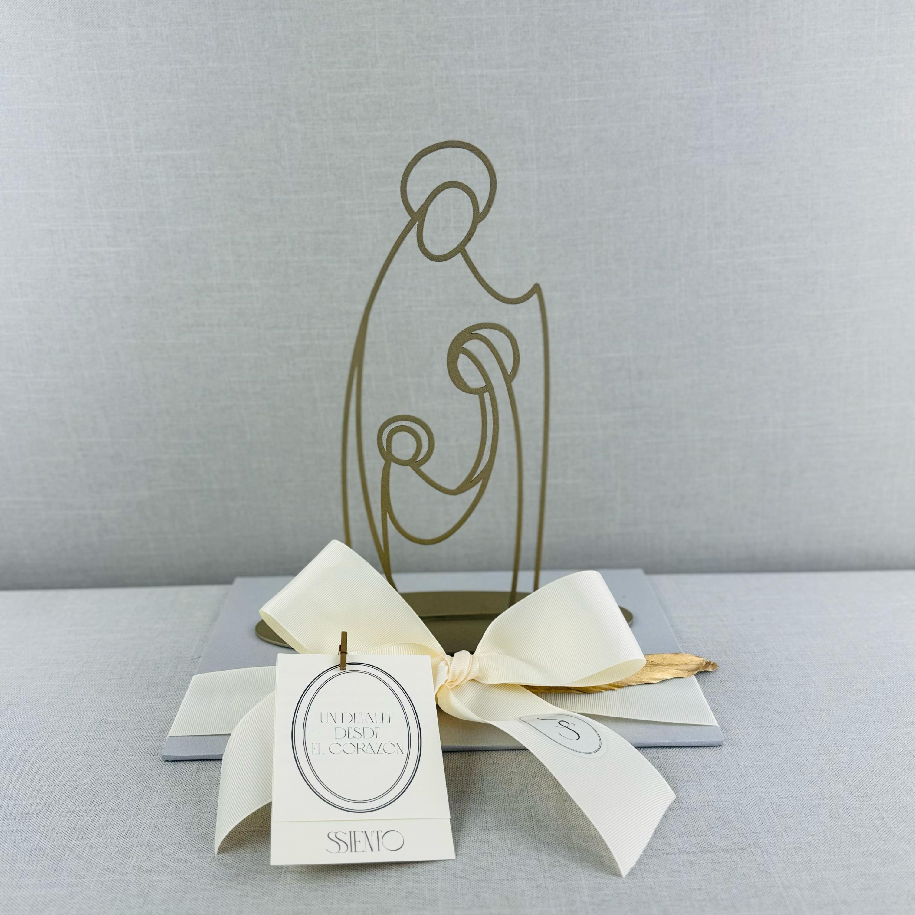 SAGRADA FAMILIA SAN JOSÉ PROTECTOR EN ACERO - Imagen 3