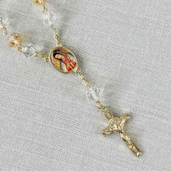 DECENARIO DE VIRGEN DE GUADALUPE dorado 2