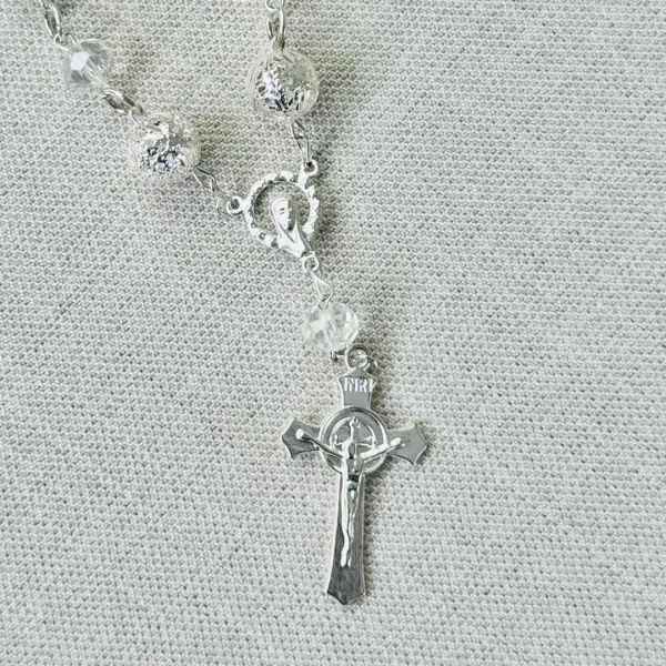 DECENARIO DE VIRGEN DE GUADALUPE plata