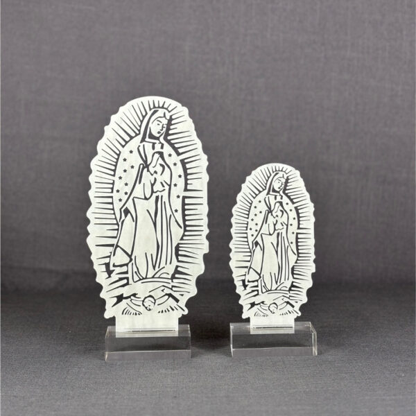 VIRGEN DE ACRÍLICO NACARADAS