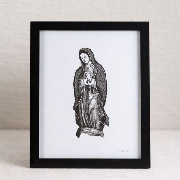 VIRGEN ENMARCADA ANTONIA CANTÚ - Imagen 3