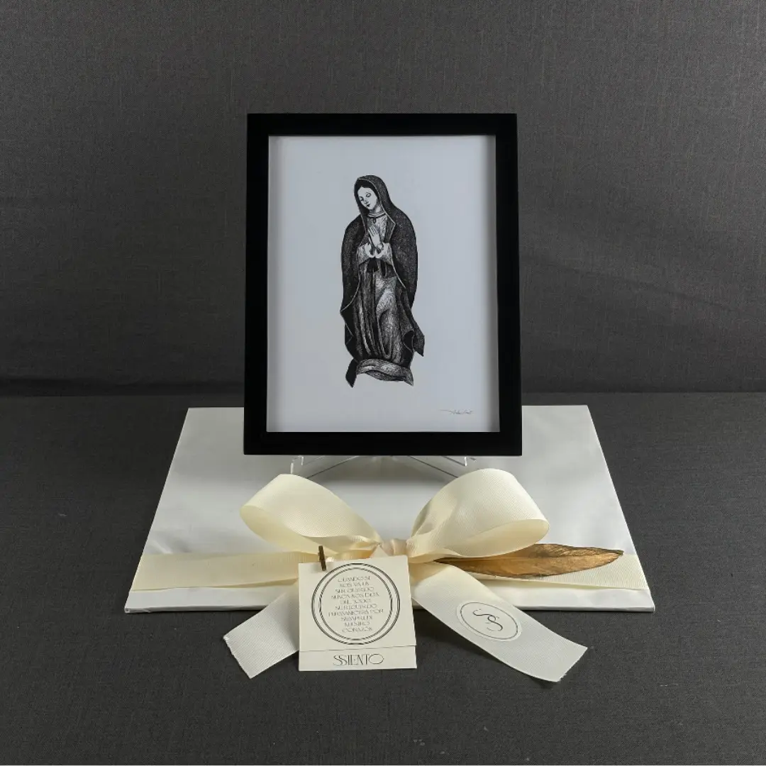 VIRGEN ENMARCADA ANTONIA CANTÚ - Imagen 5