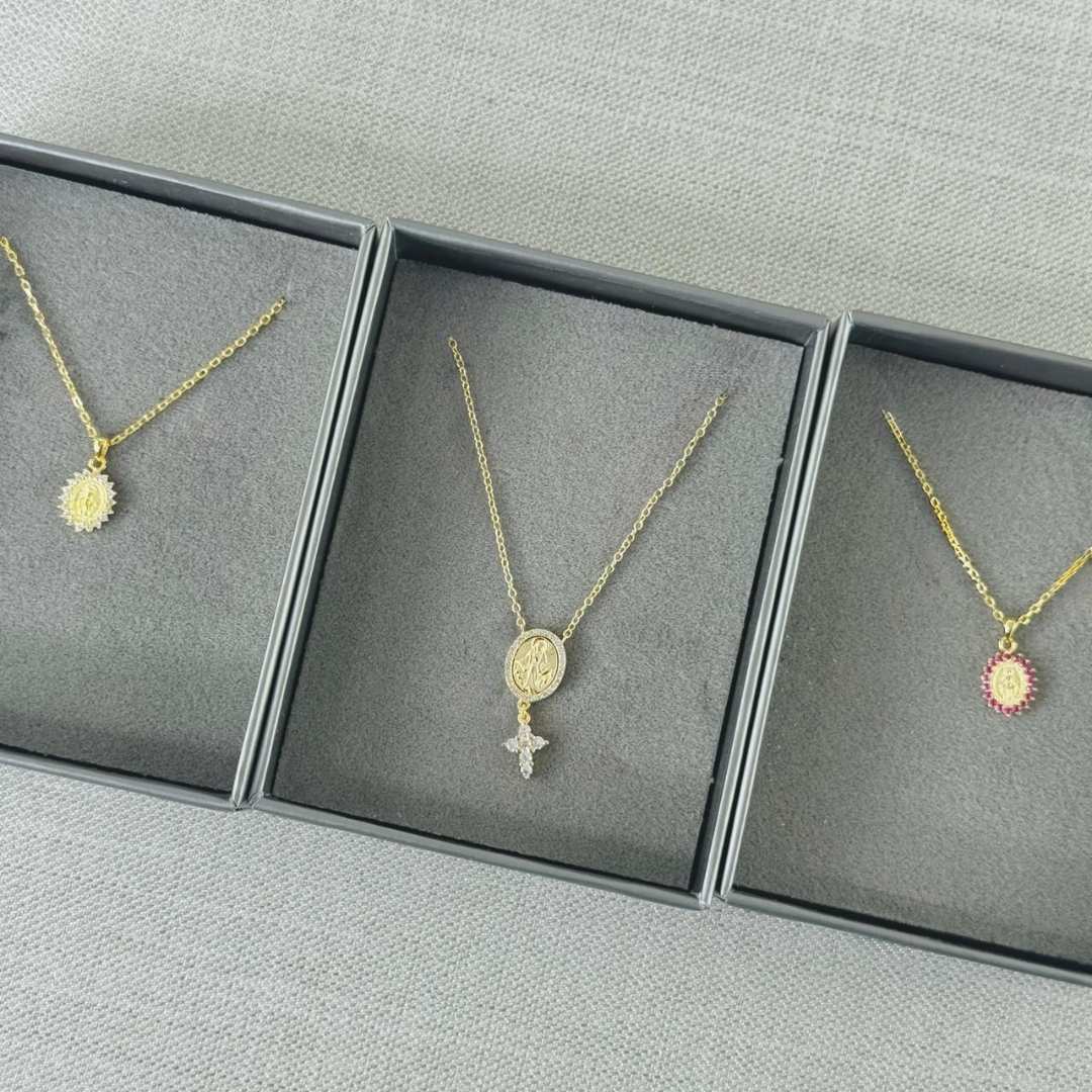 COLLAR VIRGEN MILAGROSA ROSAGITANA