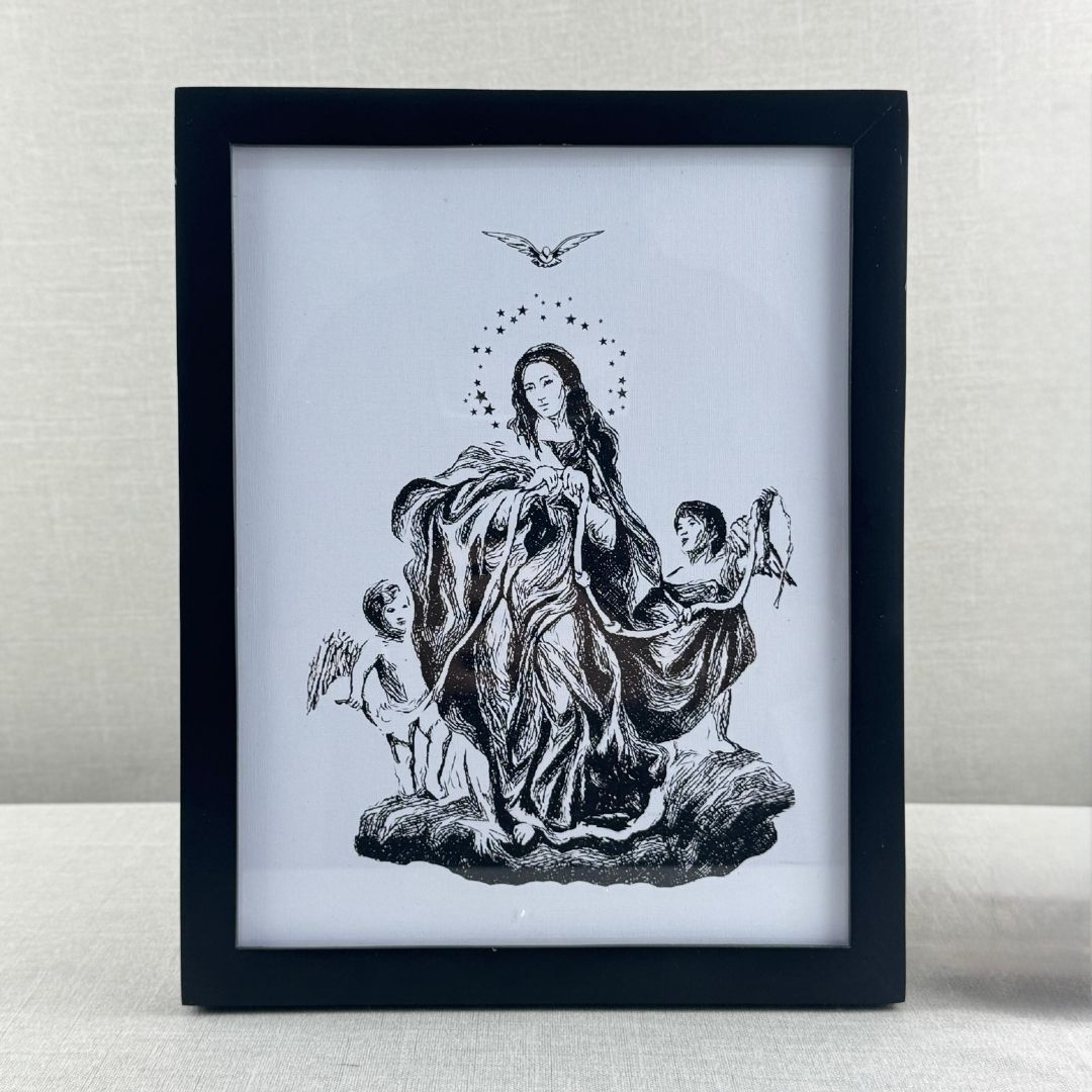 CUADRO VIRGEN DESATANUDOS ANTONIA CANTÚ