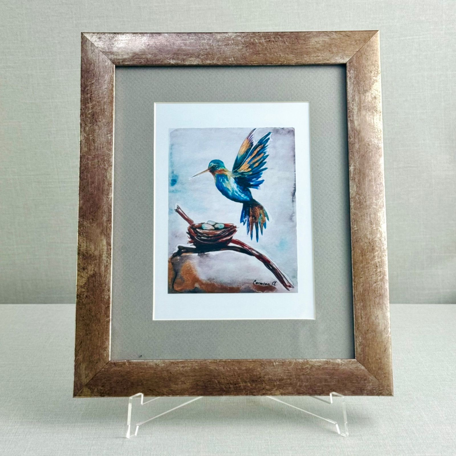 PINTURAS DE COLIBRÍES– CARMINA ALCALÁ - Imagen 2