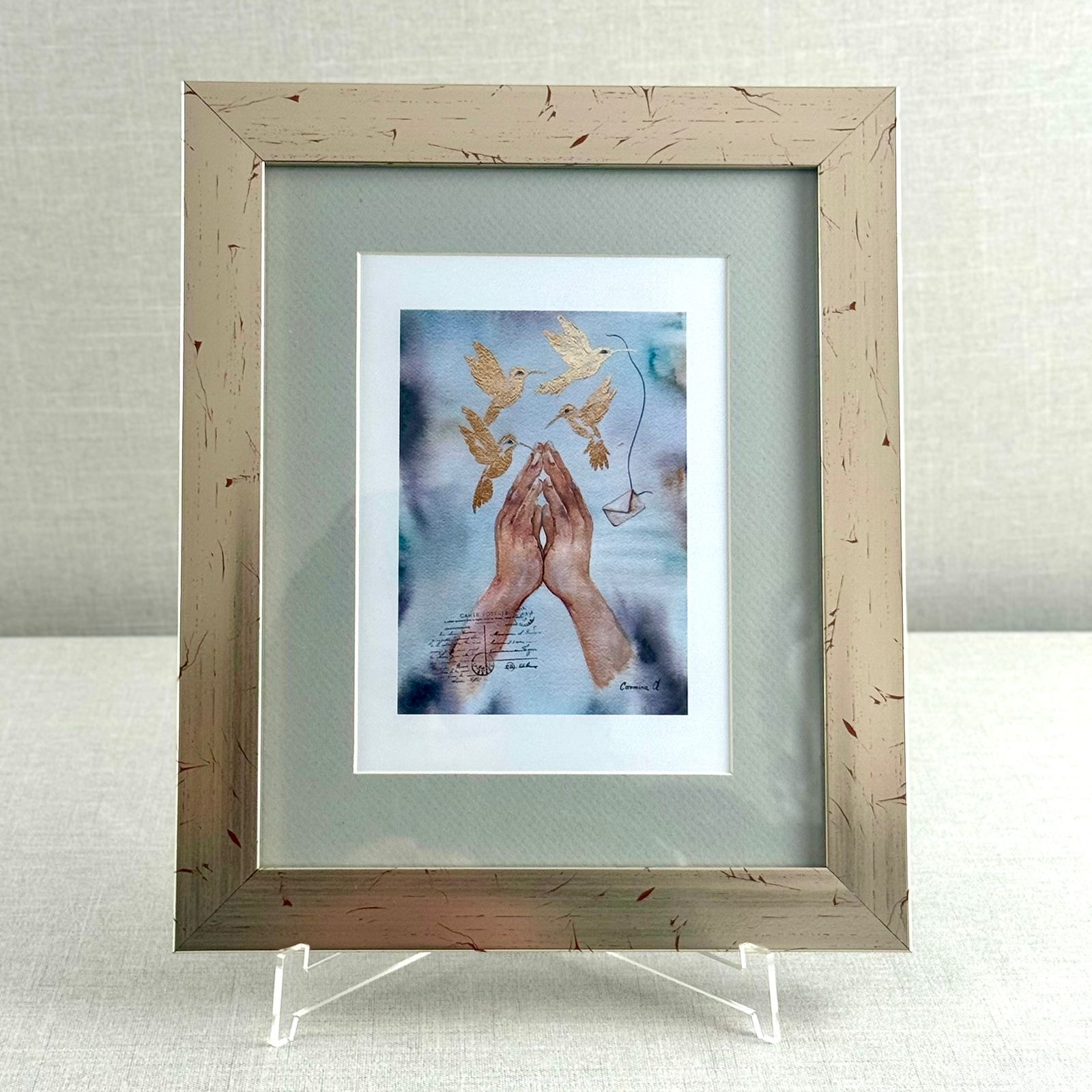 PINTURAS DE COLIBRÍES– CARMINA ALCALÁ