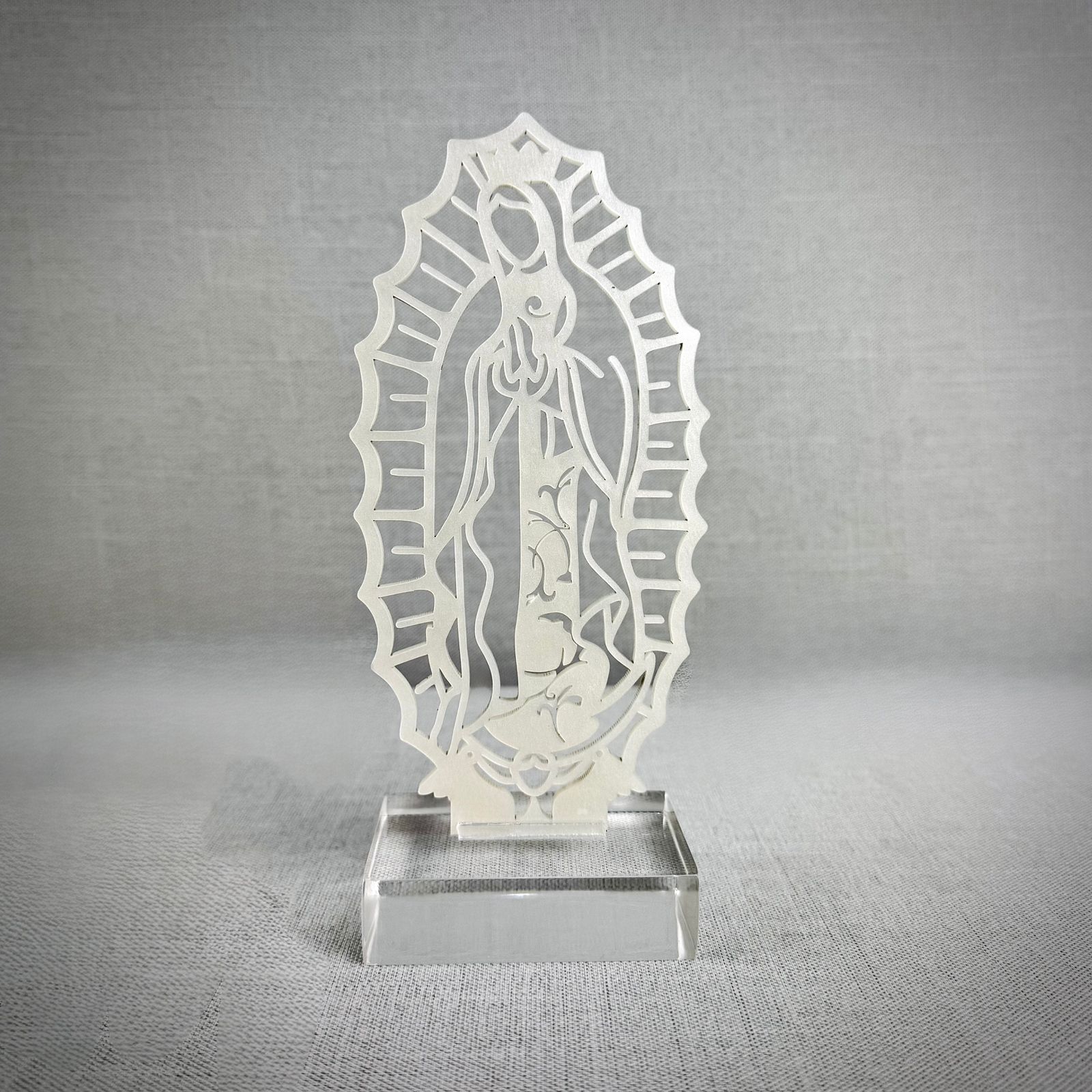 VIRGEN DE ACRÍLICO MINI - PAQUETE 10 PIEZAS - Imagen 2