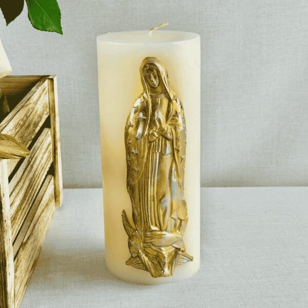 KIT CAJA CIRIO DE VIRGEN - Imagen 3