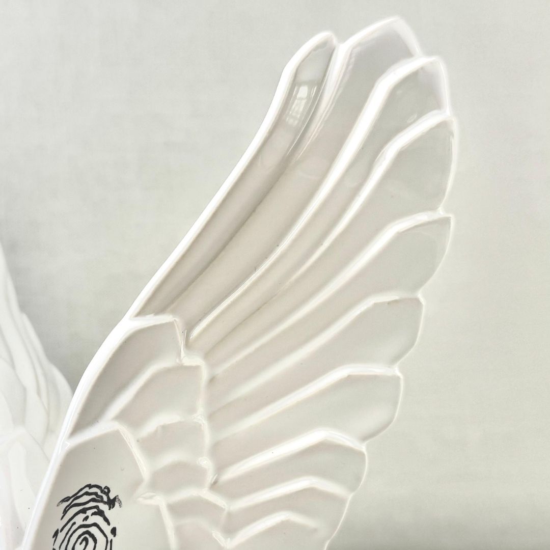 ALAS-ABRAZOS DEL CIELO VISTA DE CERCA A DETALLE