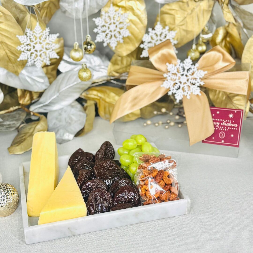 CHAROLA DE QUESOS CON DURAZNOS - Imagen 2