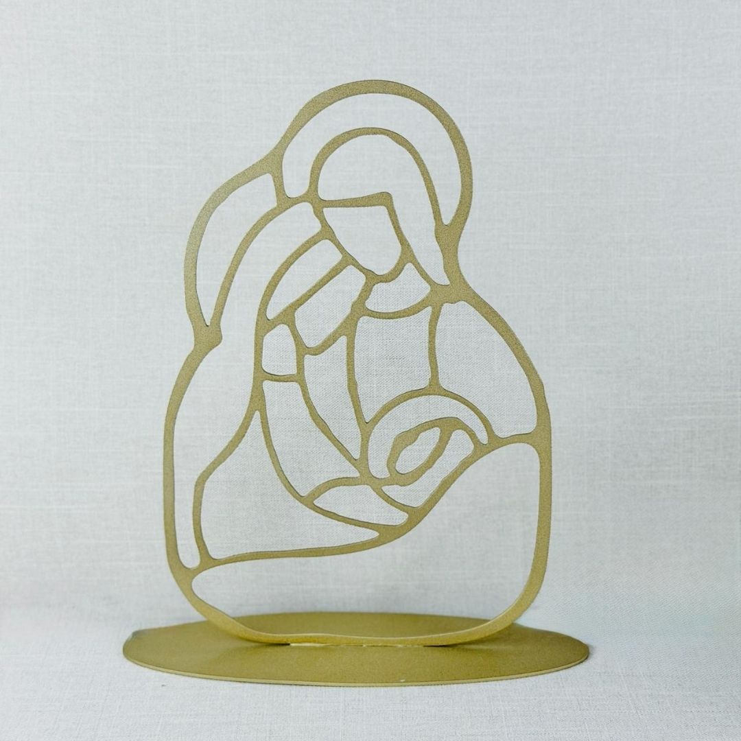 SAGRADA FAMILIA ROSTROS EN ACERO