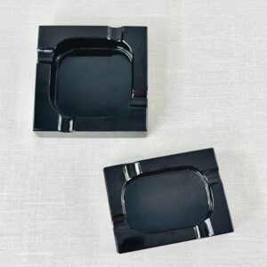 CENICERO DE MÁRMOL NEGRO ORIZABA