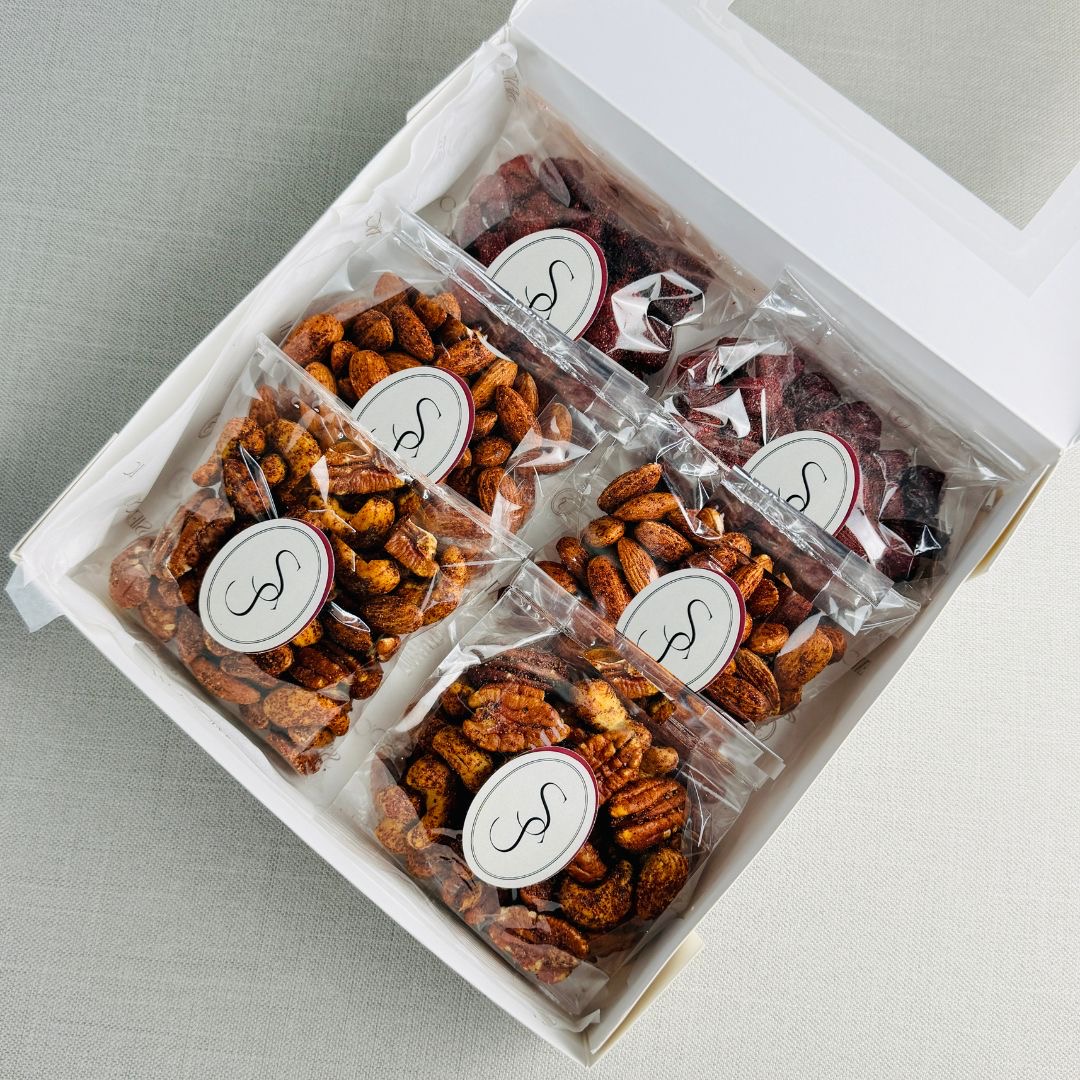 CAJA CON BOTANA MIXTA 500G